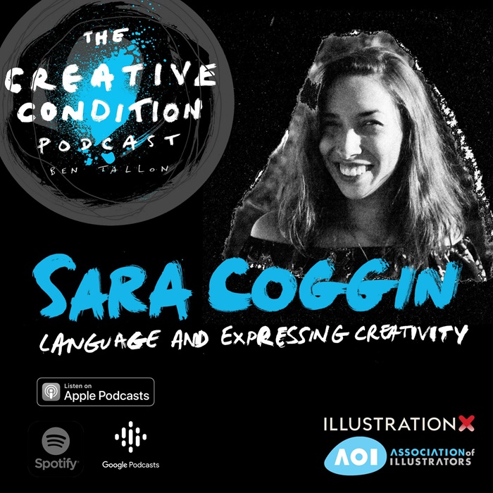 Linguagem e formas de expressão da criatividade, com a convidada Sara Coggin