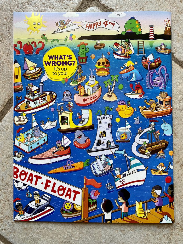 Book cover art of What's Wrong Kids Magazine