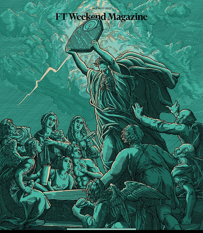 Cover design for ET Weekend Magazine