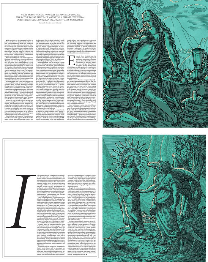 Editorial illustration about miracle cures