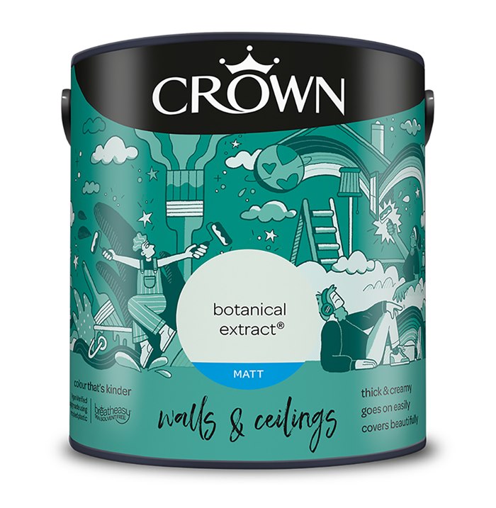 Packaging art for Crown's most popular range
