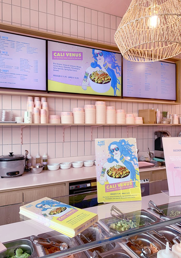 Poke House restaurant interior