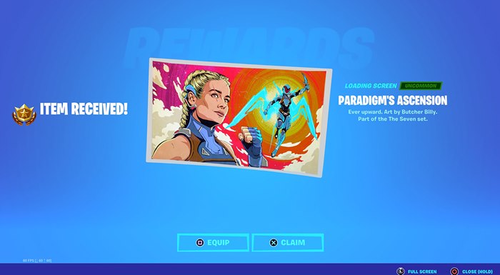 Butcher Billy creates a loading screen illustration of Paradigm