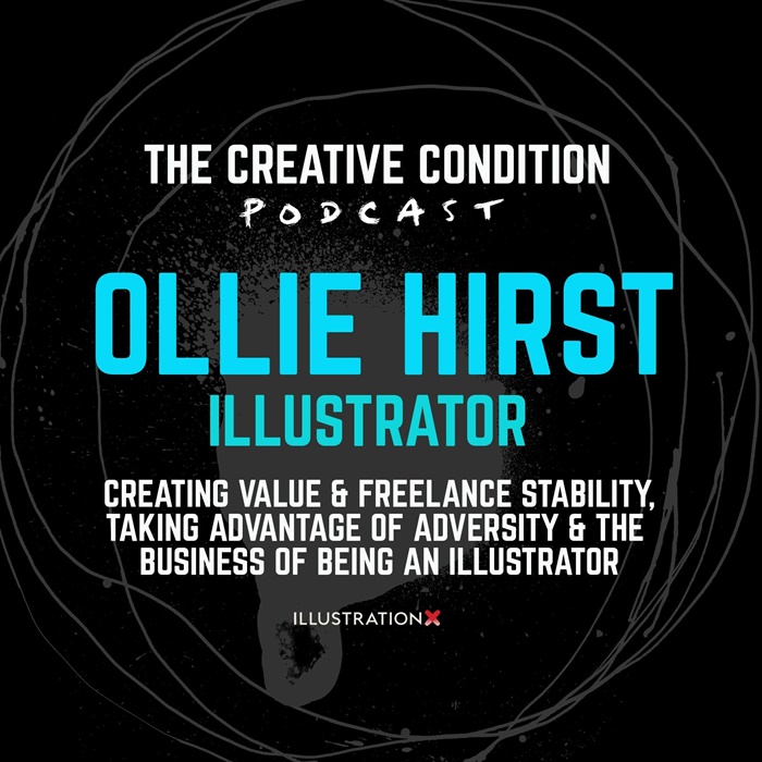 O ilustrador Ollie Hirst discute estabilidade, o negócio da ilustração e usa nossa própria história