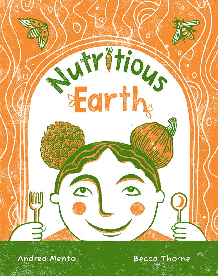 Nutritious Earth book cover design