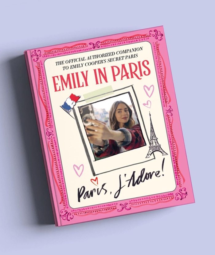 Emily in Paris book illustration