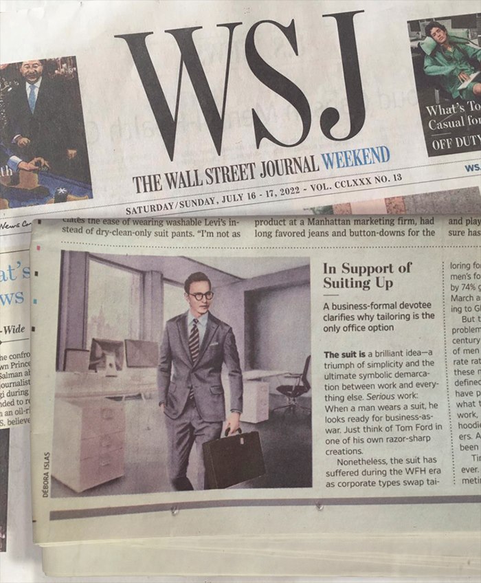Débora Islas creates a corporate dress-code illustration for the Wall Street Journal