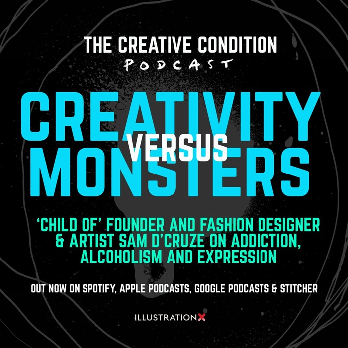 Criatividade x Monstros: fundador de &#39;Child Of&#39;, Sam D&#39;Cruze, sobre vício, álcool e expressão artística