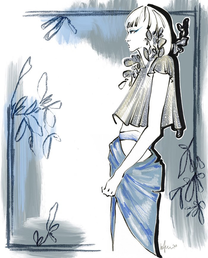 Coverage of Paris Fashion Week by Elly Azizian