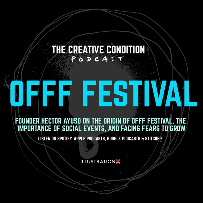 Ep 187: O fundador do OFFF Festival, Héctor Ayuso, fala sobre enfrentar medos, festivais criativos e 22 anos de OFFF