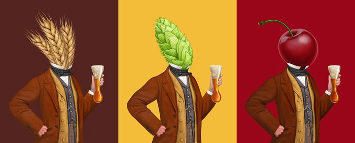 Anthropomorphic illustration by Bob Venables