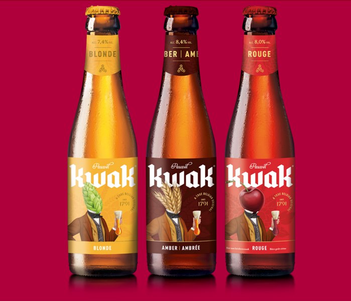 Robert Venables created "Kwak World" for Belgian beer's makeover