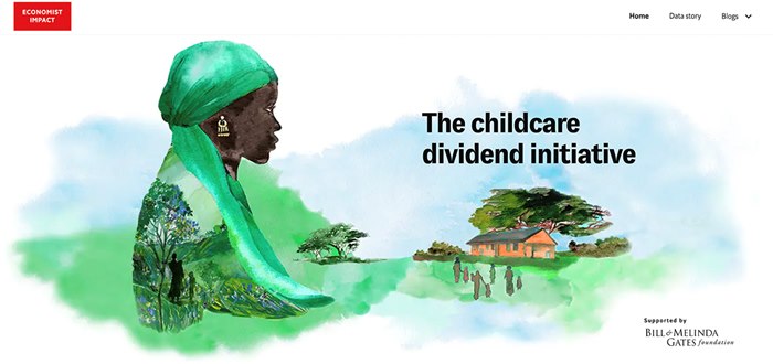 The Economist's childcare dividend concept art