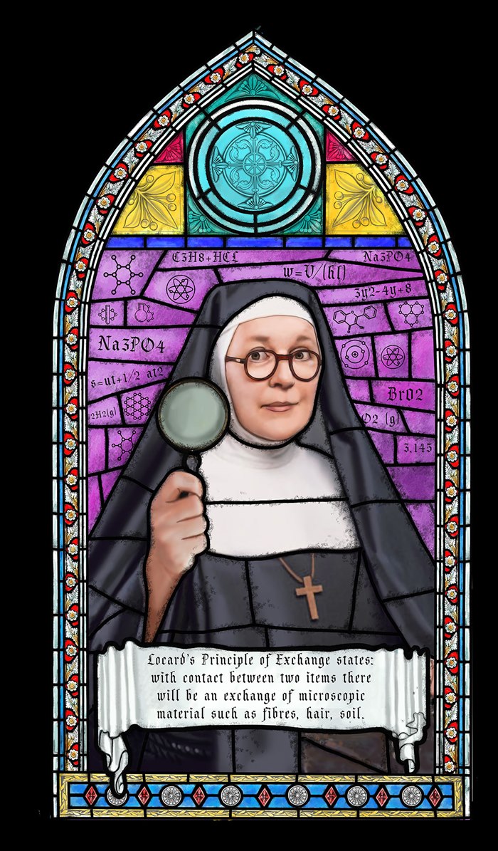 Advertisement for the upcoming season of Sister Boniface