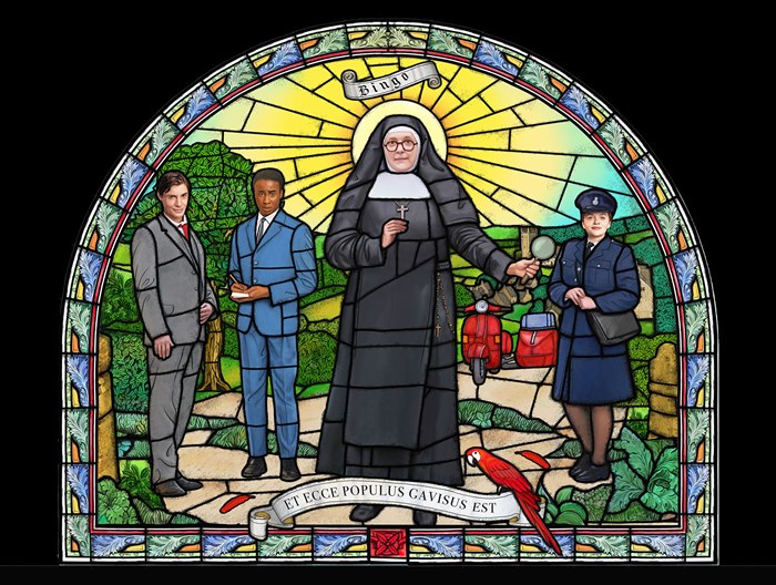 Sister Boniface second season poster design