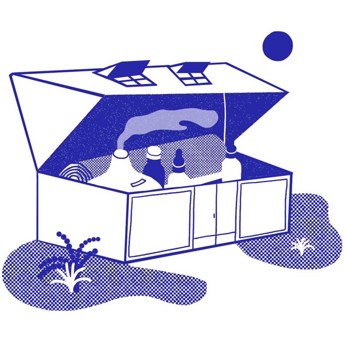 Illustration of a unique well-being destination