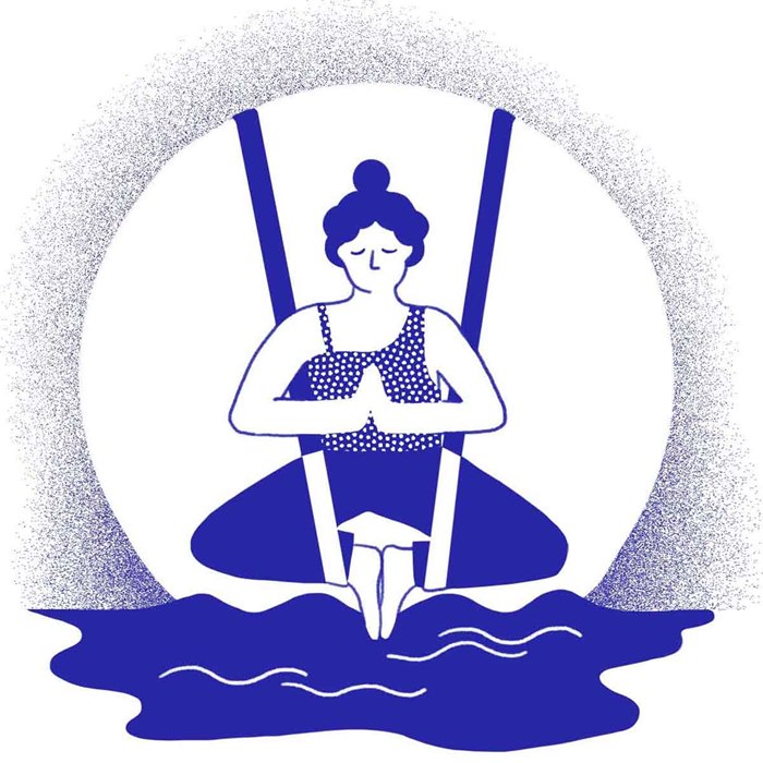 Worldly Well-Being illustration for Travel + Leisure Magazine