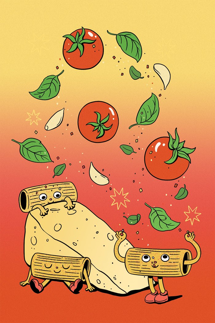 S'Nood advertising illustration