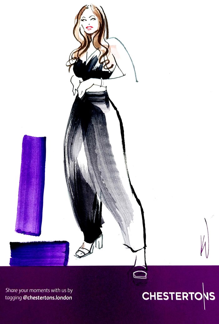 Guests of Honor Portrait Drawing