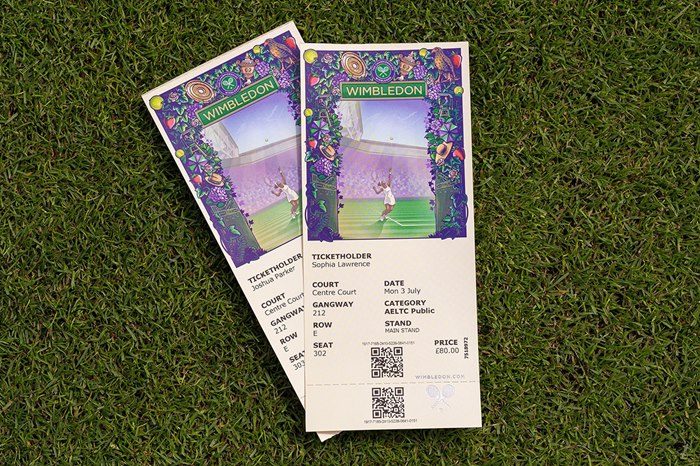 Illustration of Wimbledon Championships 2023 tickets