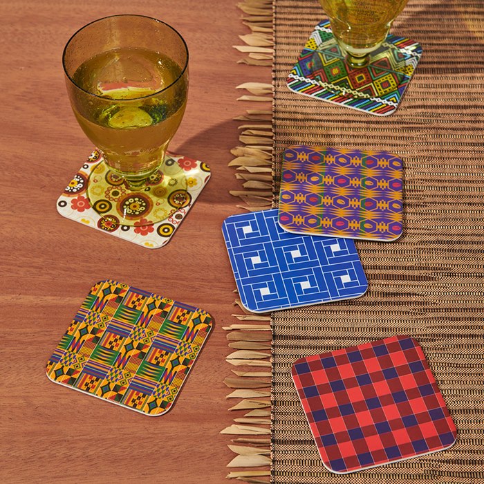 Drawing inspiration from African coasters' vivid designs