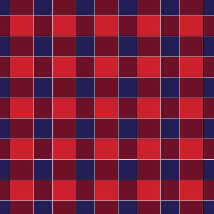 African-themed fabric design