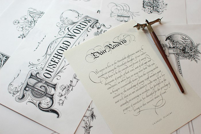 The first literary periodical artwork