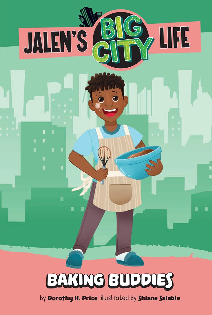Cover design for Jalen's Big City Life - Baking Buddies book