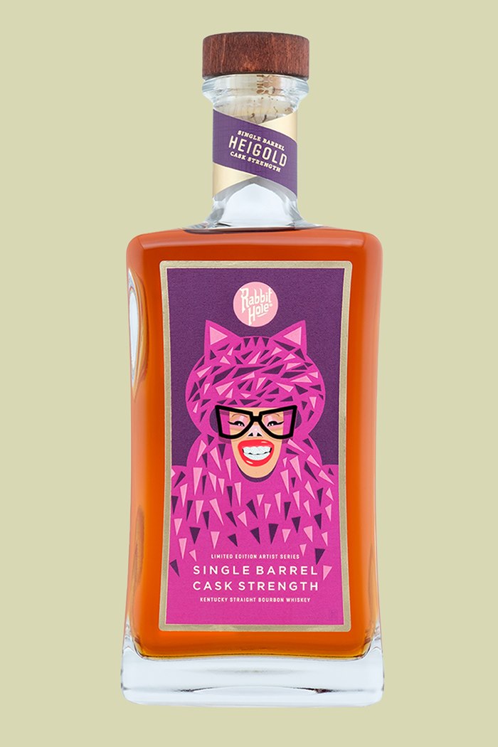 Rabbit Hole's new whisky bottle label