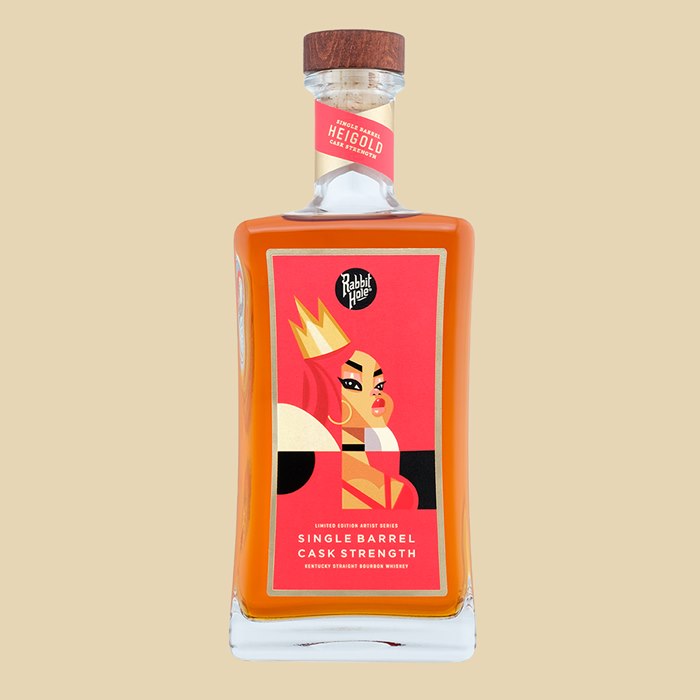 Wrapping of Rabbit Hole's newest whisky.