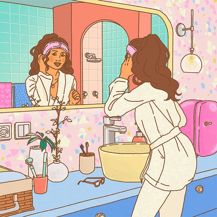 Beauty artwork of Bioré SkinCare Facial Wash