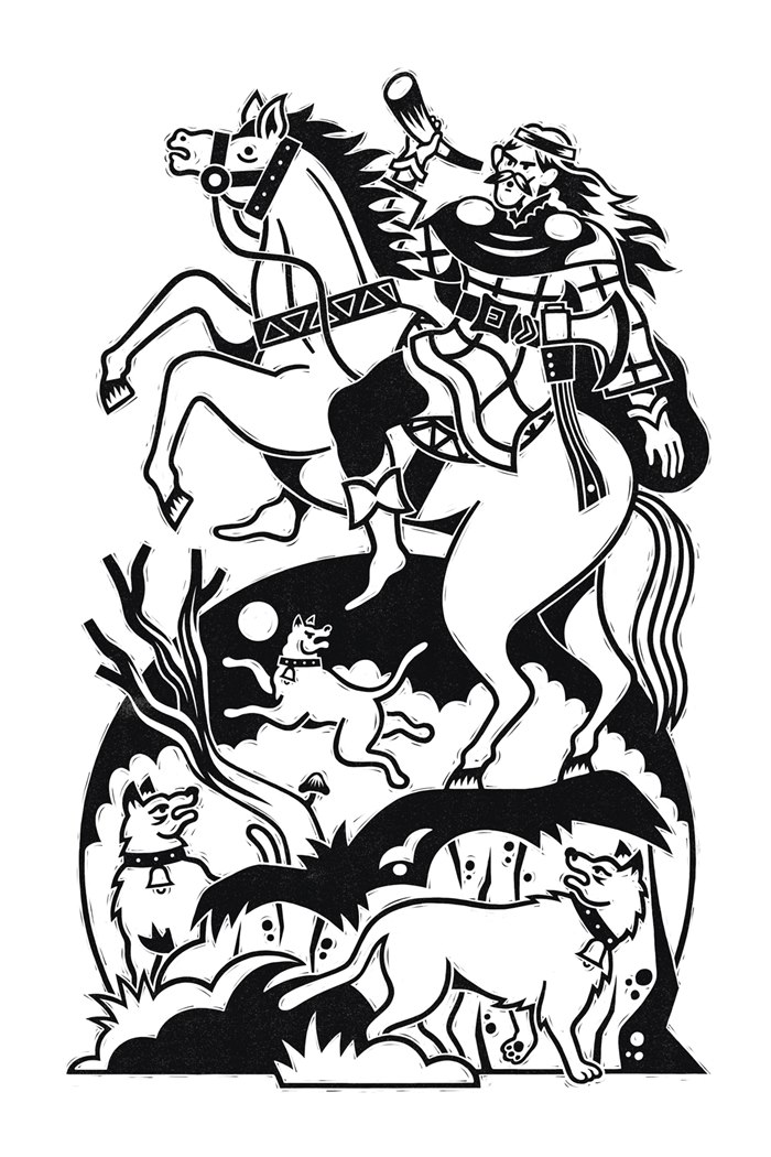 A book on Welsh mythology's magic