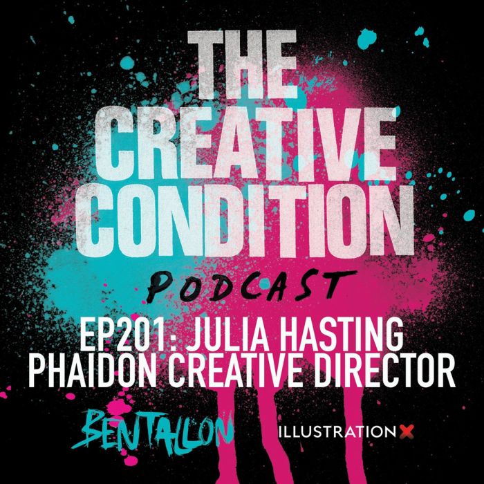 Episódio 201: Julia Hasting, diretora criativa da Phaidon, fala sobre o funcionamento interno da criação de belos livros de arte