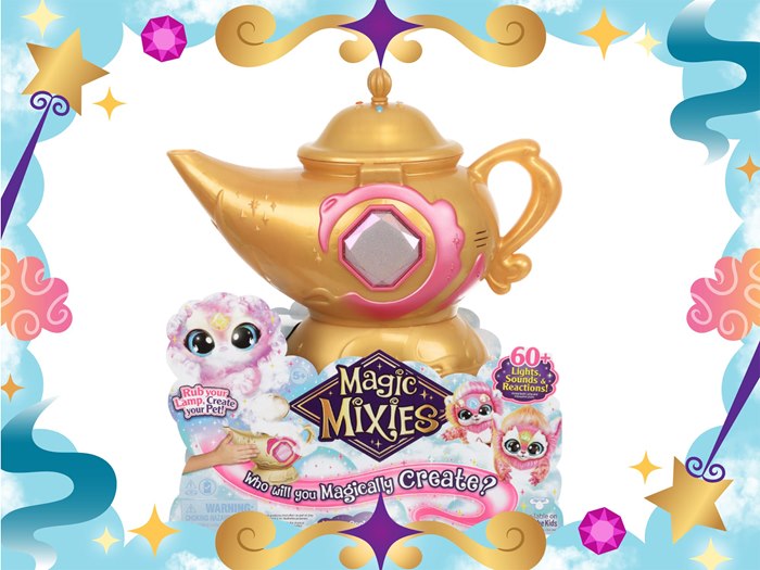 Advertisement for Moose Toys' Magic Mixies