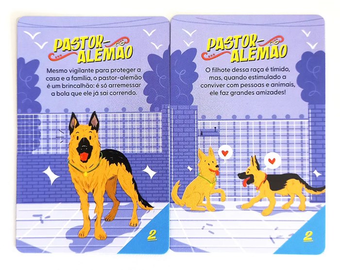 The Editora Mol cards by Kleverson Mariano focus on pet love