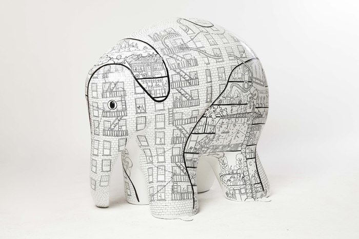  'Laura Fergusson Brain Injury Trust' features Ellie Compton artwork