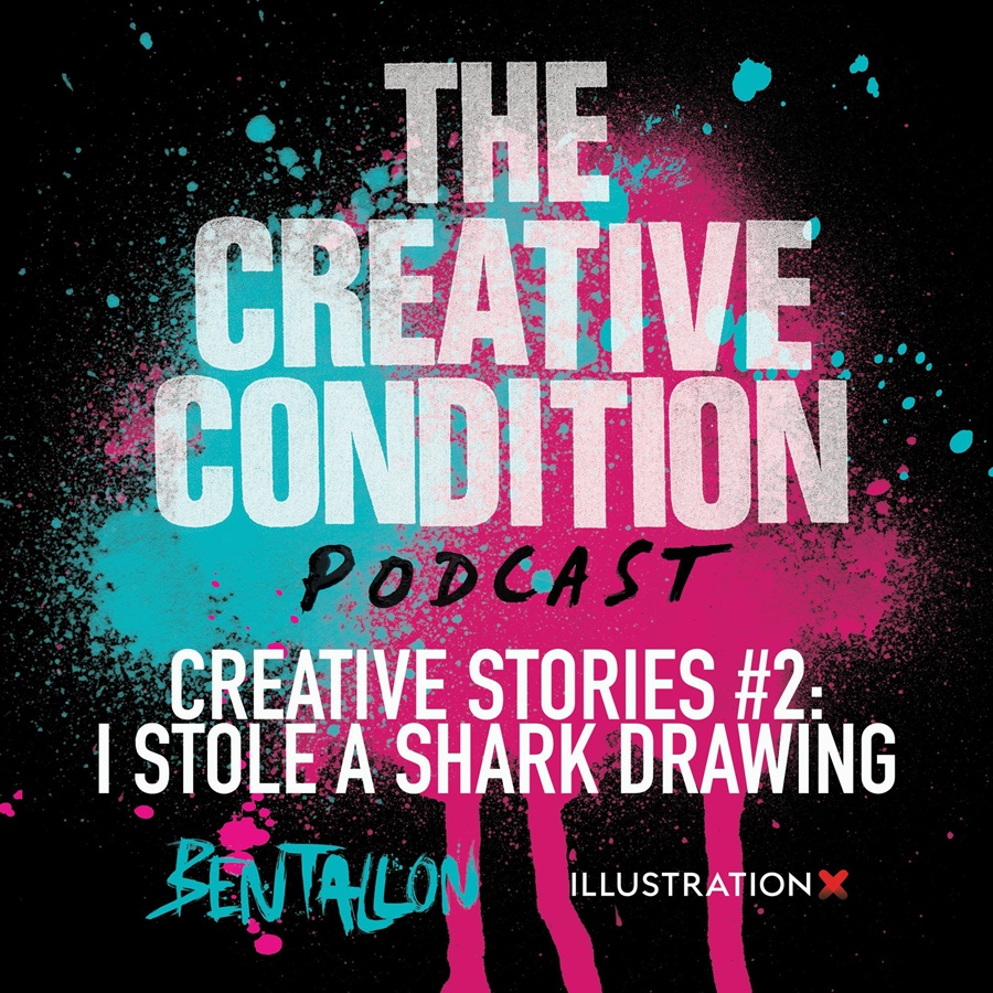 Creative Stories #2: I stole a shark drawing - creative education book excerpt