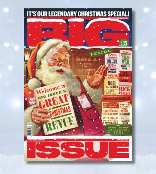 Big Issue's Seasonal Cover