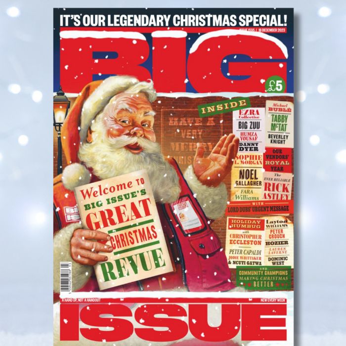 Big Issue's Seasonal Cover