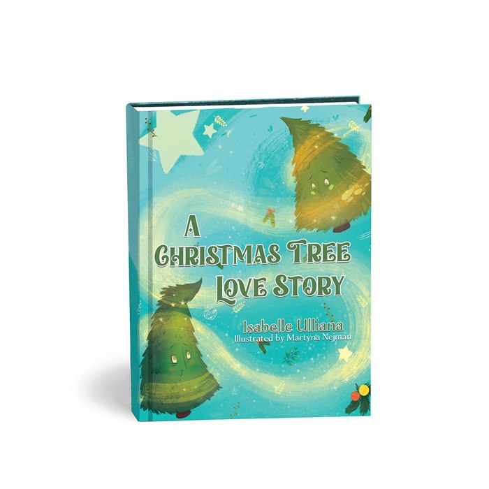 Book illustration of "A Christmas Tree Love Story"