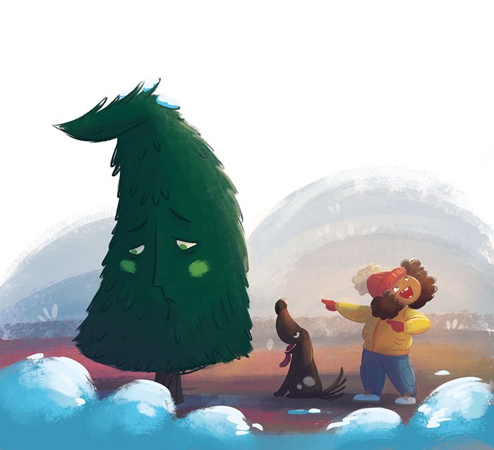 Ulliana's festive kids' book by Martyna Nejman