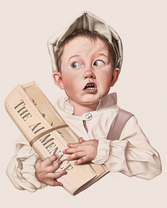 Youngster with latest AI news