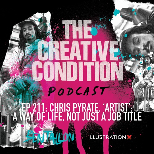 Ep 211: The artist's way of life with Chris Pyrate, Washington DC-based artist