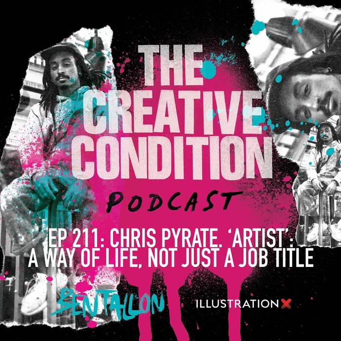Ep 211 : Le mode de vie de l&#39;artiste avec Chris Pyrate, artiste basé à Washington DC