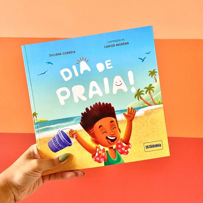 Dia de Praia! book illustration