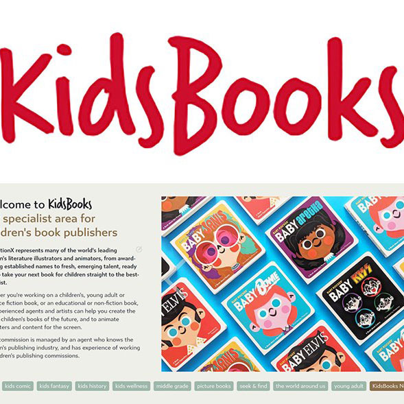 Libros para niños en IllustrationX