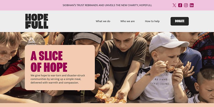 Proud B Corp supporting HOPE FULL in Ukraine