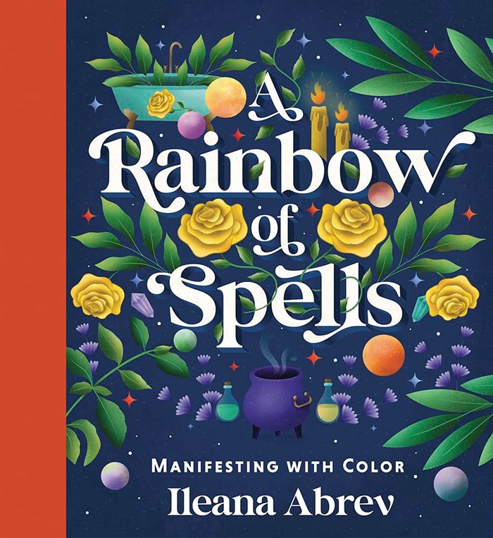 Typography for A Rainbow of Spells book