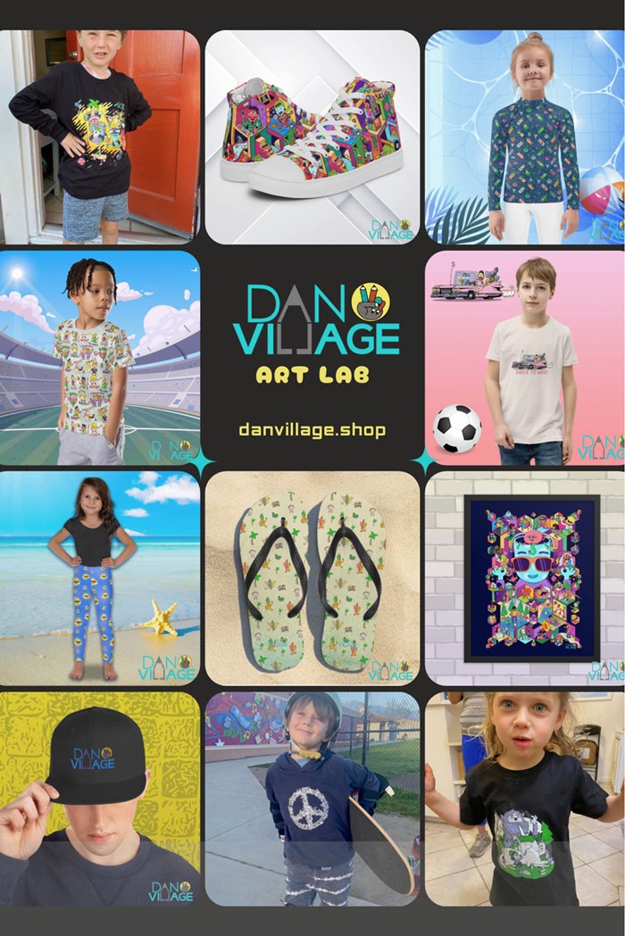 Daniel Sulzberg launches Danvillage Art Lab - an apparel and art brand