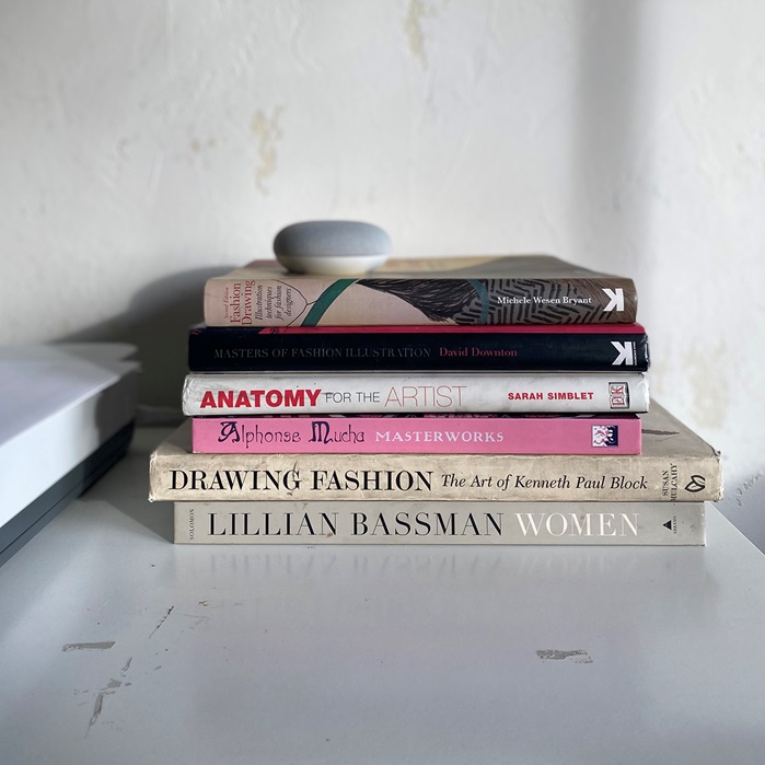 Briana's books photography
